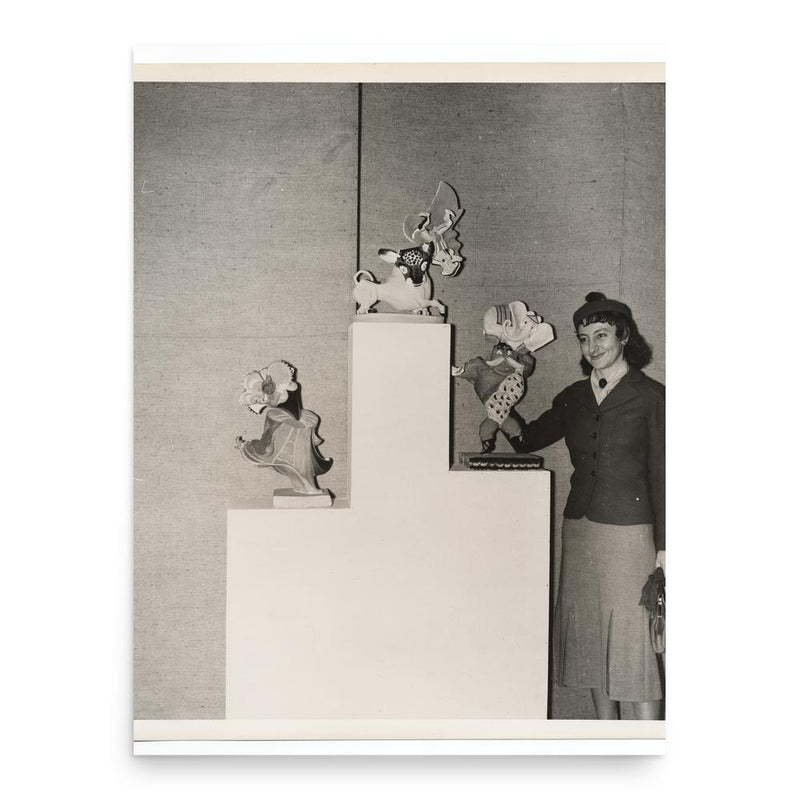 Eugenie Gershoy poster print, in size 18x24 inches.