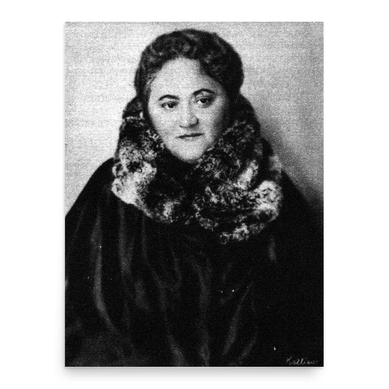 Eugenie Schwarzwald poster print, in size 18x24 inches.