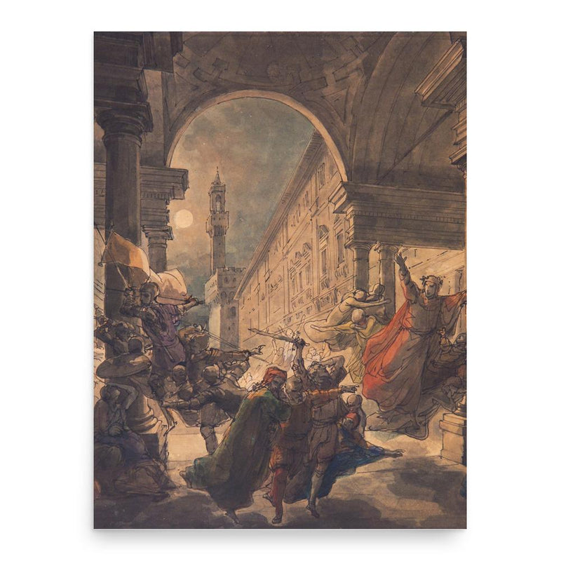 Eugenio Agneni poster print, in size 18x24 inches.