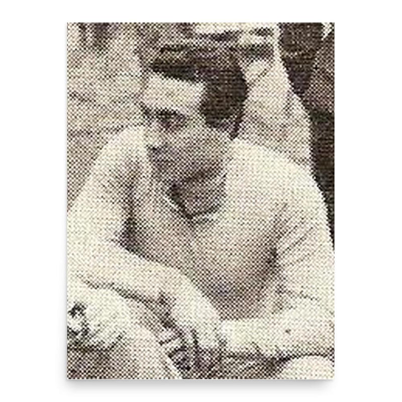 Eugenio Castellotti poster print, in size 18x24 inches.