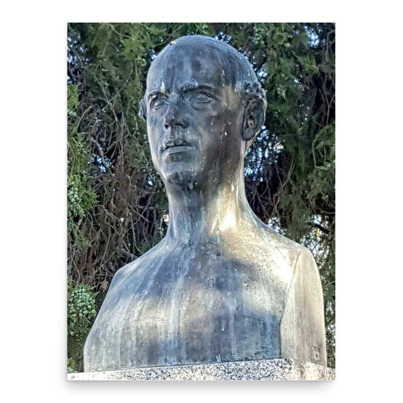 Eugenio Hermoso poster print, in size 18x24 inches.