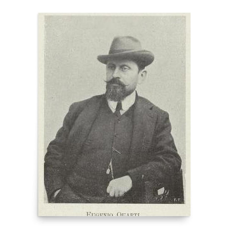 Eugenio Quarti poster print, in size 18x24 inches.