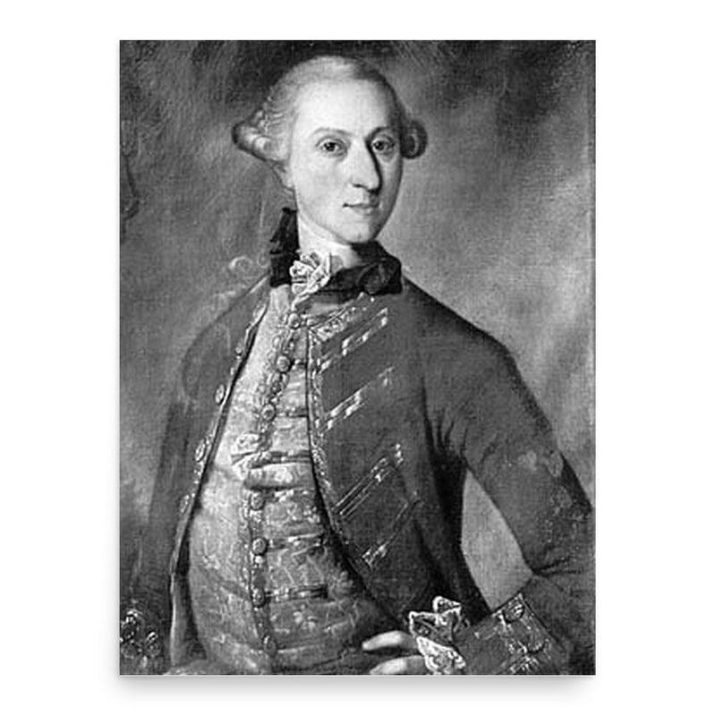 Eugenius Johann Christoph Esper poster print, in size 18x24 inches.