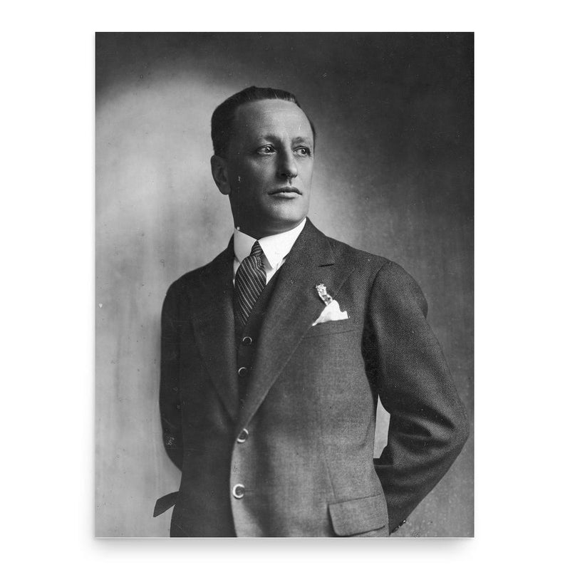 Eugeniusz Koszutski poster print, in size 18x24 inches.