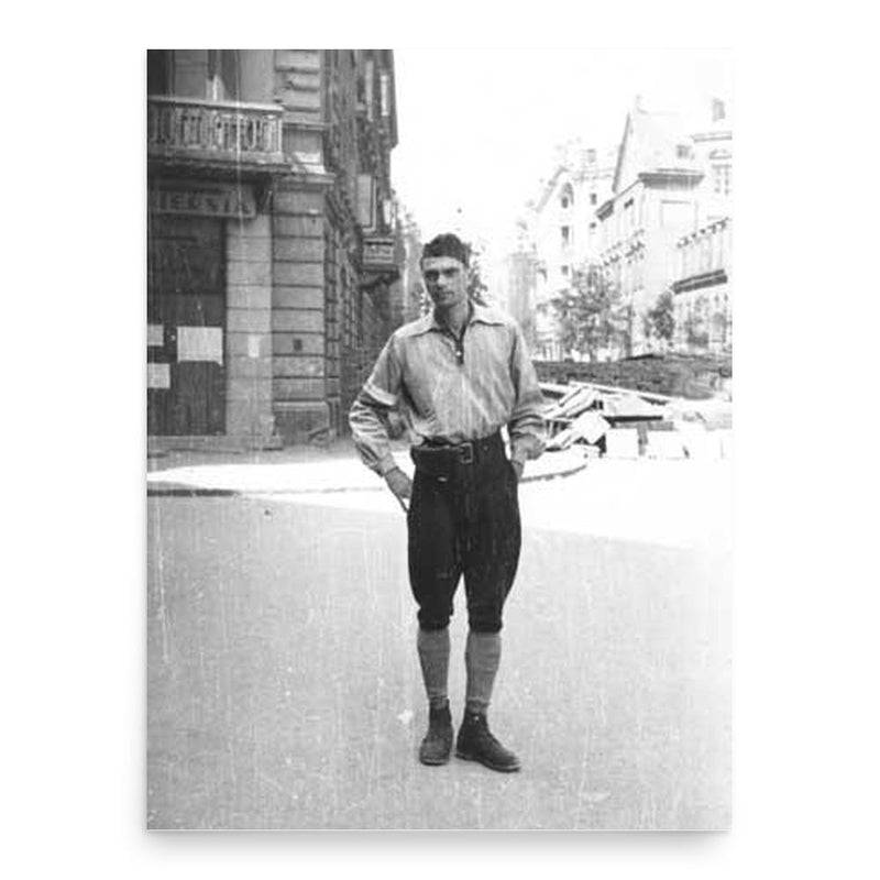 Eugeniusz Lokajski poster print, in size 18x24 inches.