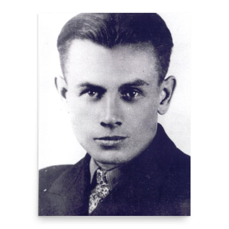 Eugeniusz Stasiecki poster print, in size 18x24 inches.