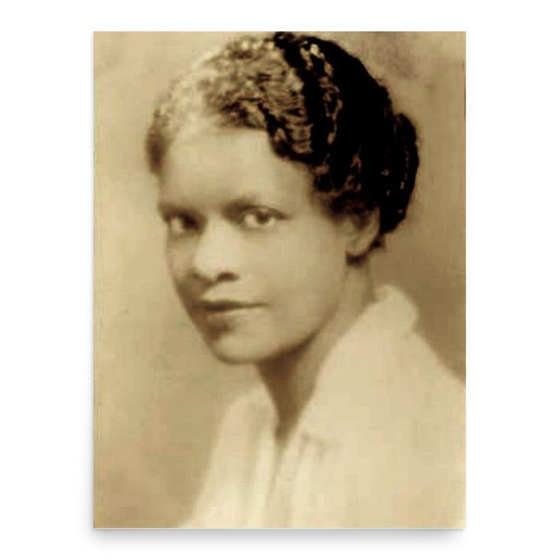 Eunice Carter poster print, in size 18x24 inches.