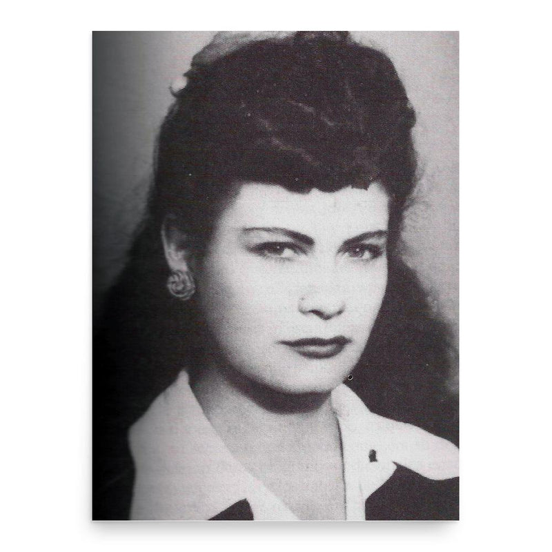 Eunice Odio poster print, in size 18x24 inches.