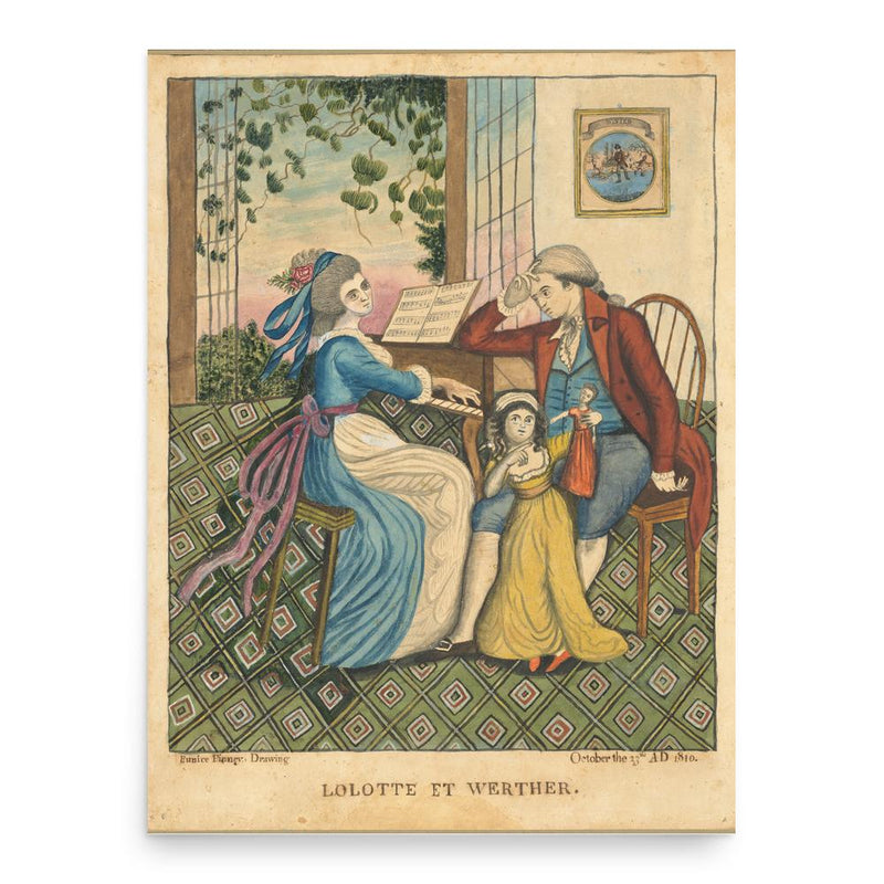 Eunice Pinney poster print, in size 18x24 inches.