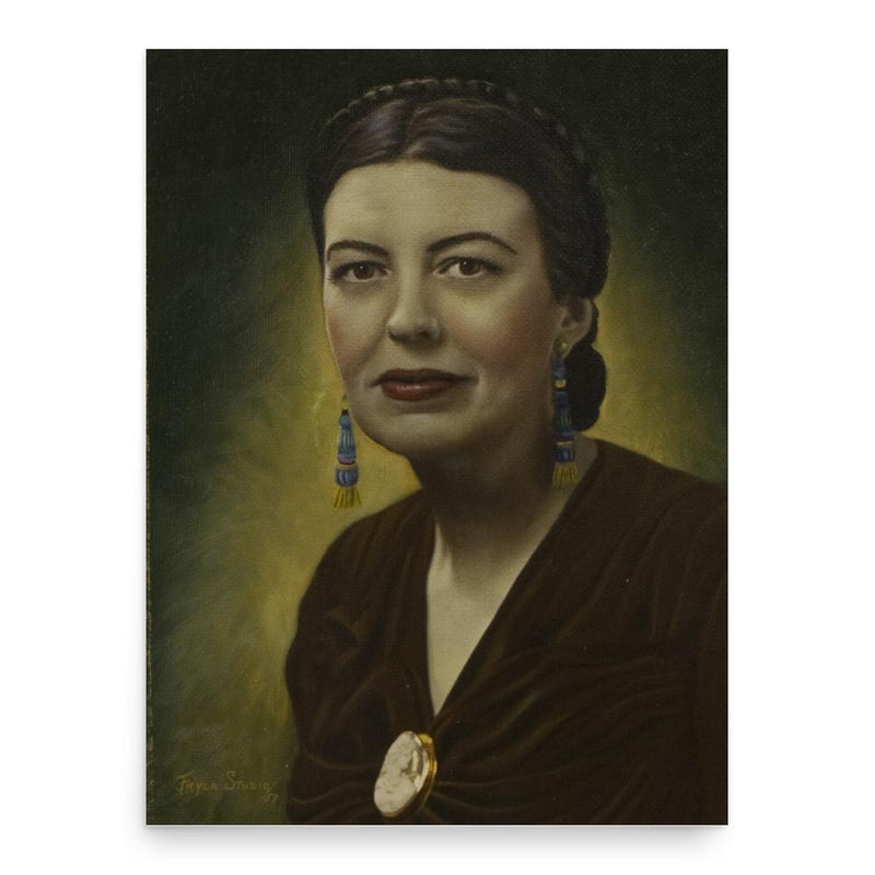 Eunice Wishart poster print, in size 18x24 inches.