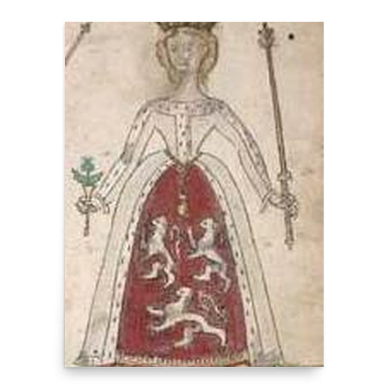 Euphemia de Ross poster print, in size 18x24 inches.