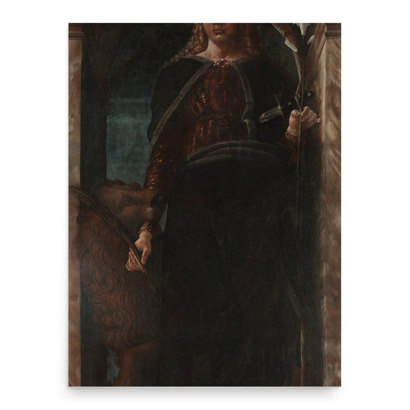 Euphemia poster print, in size 18x24 inches.