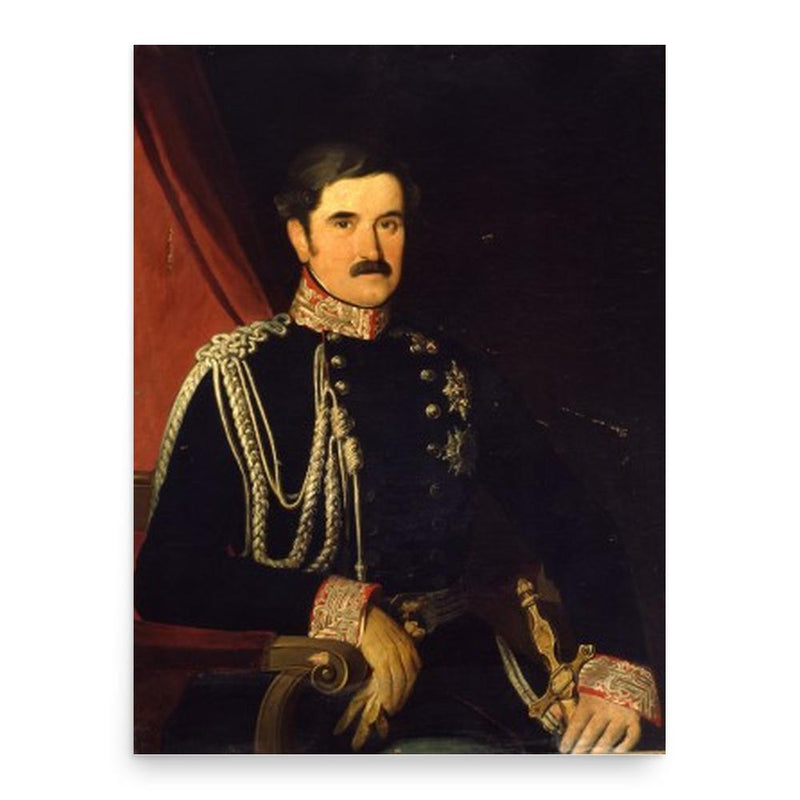 Eusebio Bava poster print, in size 18x24 inches.