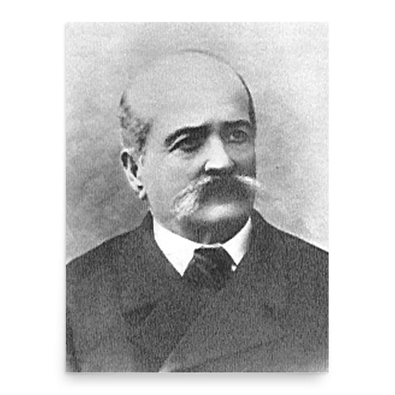 Eusebio Oehl poster print, in size 18x24 inches.