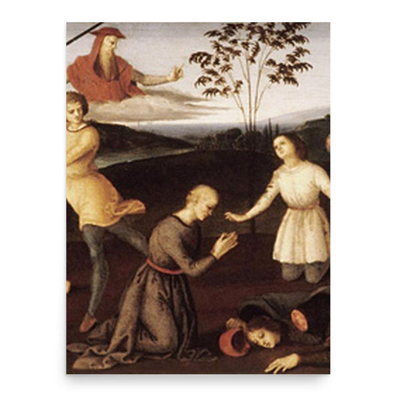 Eusebius of Cremona poster print, in size 18x24 inches.