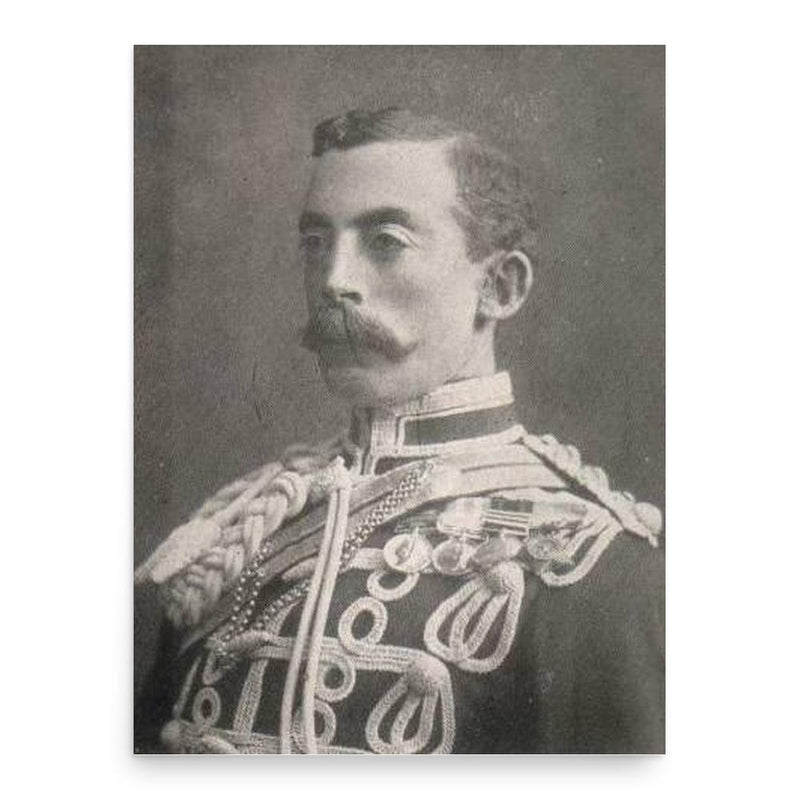 Eustace Fiennes poster print, in size 18x24 inches.