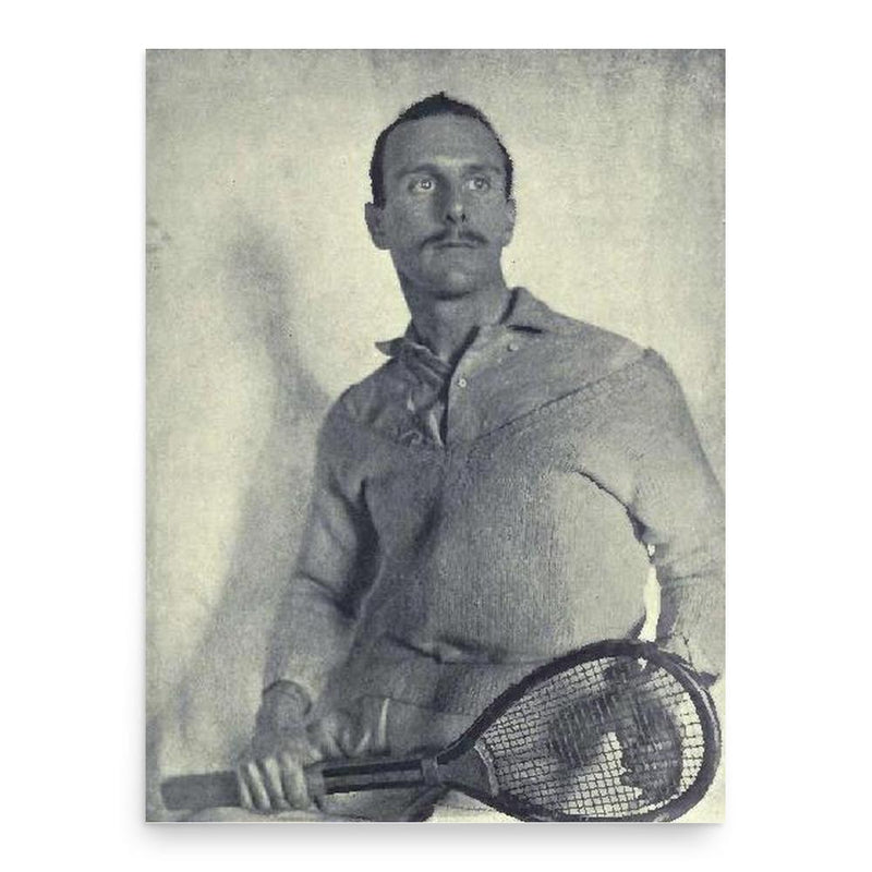 Eustace Miles poster print, in size 18x24 inches.