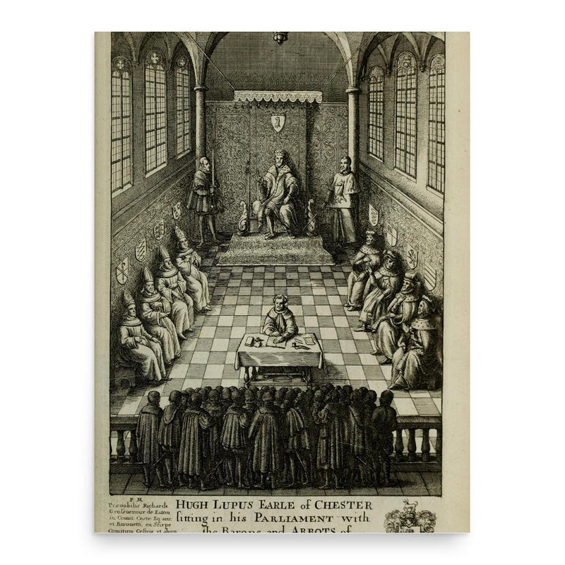 Eustace de Montaut poster print, in size 18x24 inches.