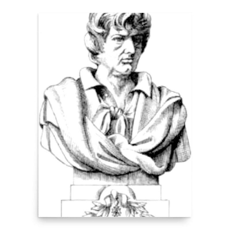 Eustache-Hyacinthe Langlois poster print, in size 18x24 inches.