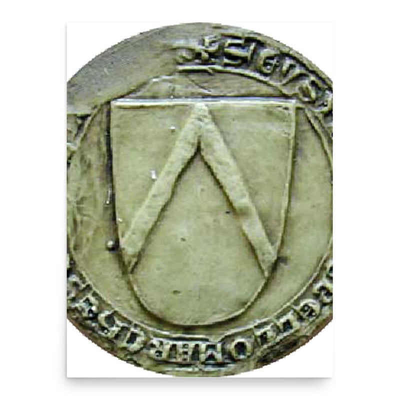 Eustache de Beaumarchais poster print, in size 18x24 inches.