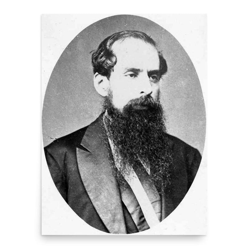 Eustorgio Salgar poster print, in size 18x24 inches.