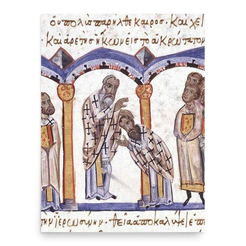 Euthymius I of Constantinople poster print, in size 18x24 inches.