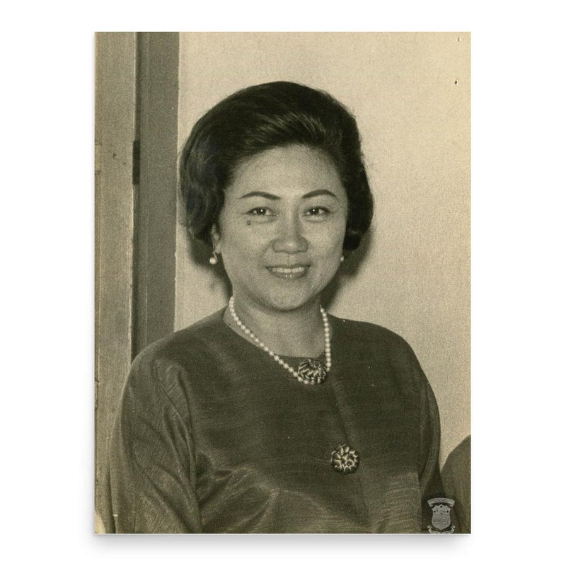 Eva Estrada Kalaw poster print, in size 18x24 inches.