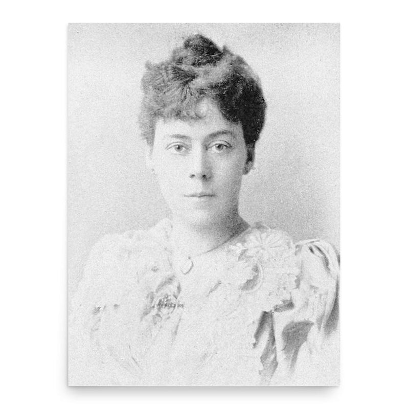 Eva Katherine Clapp poster print, in size 18x24 inches.