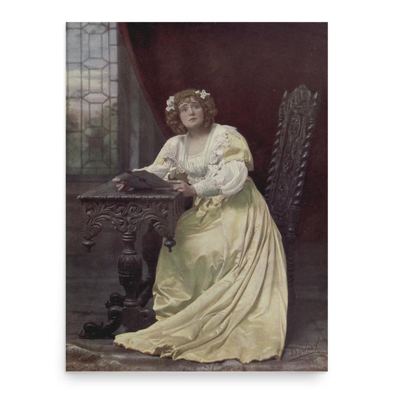 Eva Moore poster print, in size 18x24 inches.