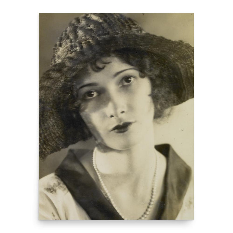 Eva Nil poster print, in size 18x24 inches.