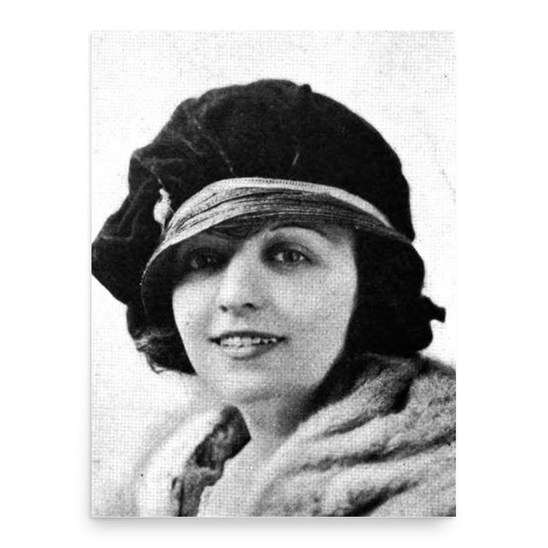 Eva Puck poster print, in size 18x24 inches.