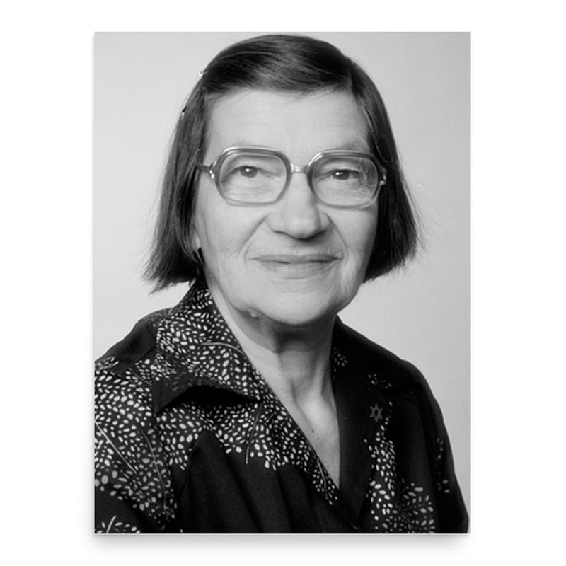 Eva Scheer poster print, in size 18x24 inches.