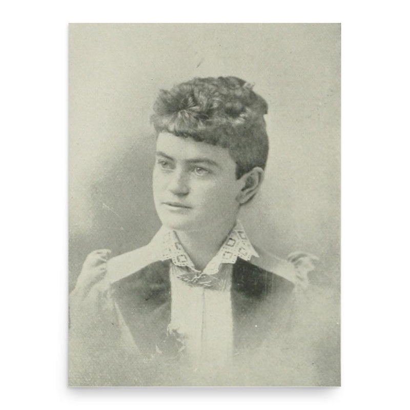 Eva Valesh poster print, in size 18x24 inches.