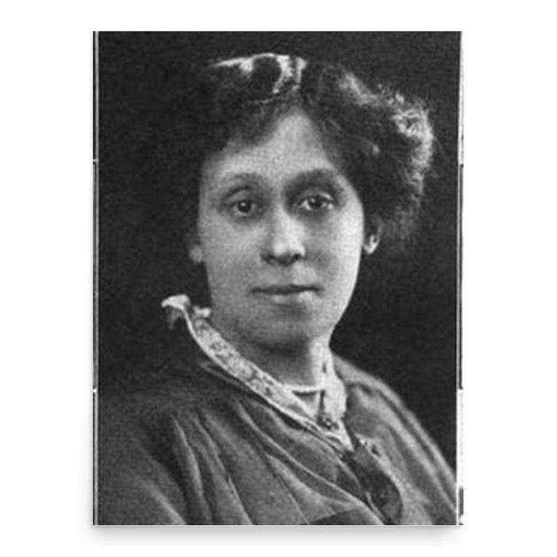 Eva del Vakia Bowles poster print, in size 18x24 inches.