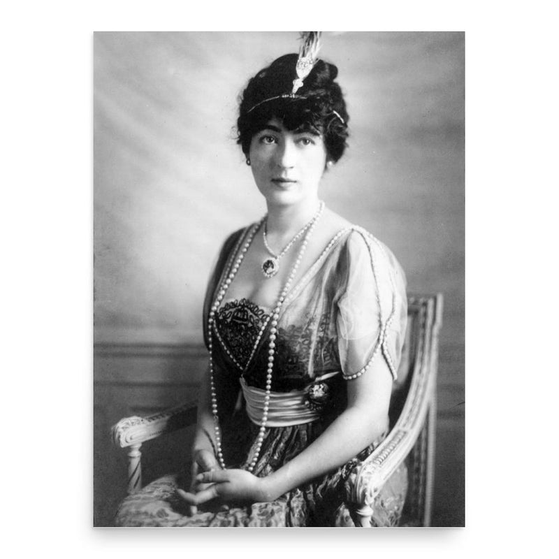 Evalyn Walsh McLean poster print, in size 18x24 inches.