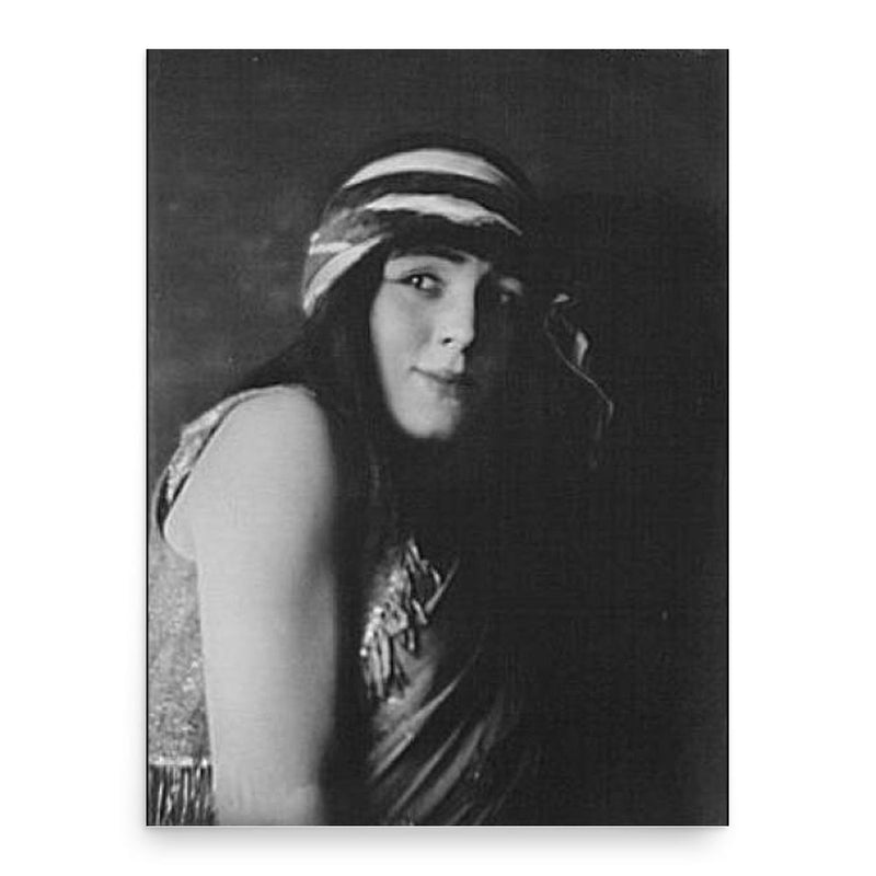 Evan-Burrows Fontaine poster print, in size 18x24 inches.