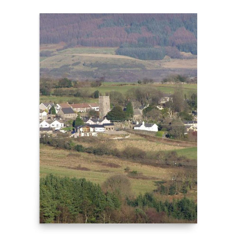 Evan Bevan poster print, in size 18x24 inches.