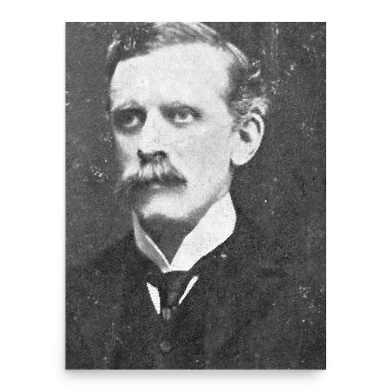 Evan Cotton poster print, in size 18x24 inches.