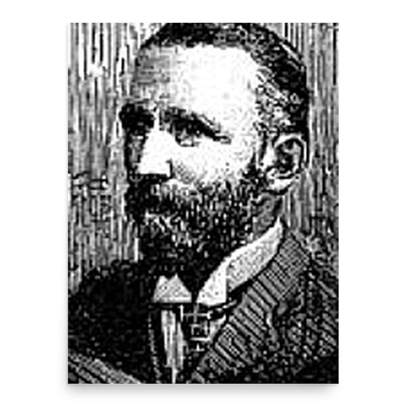 Evan Spicer poster print, in size 18x24 inches.