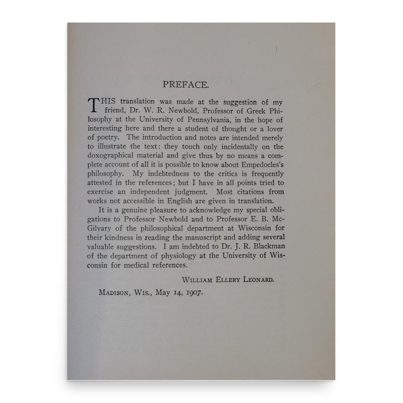 Evander Bradley McGilvary poster print, in size 18x24 inches.