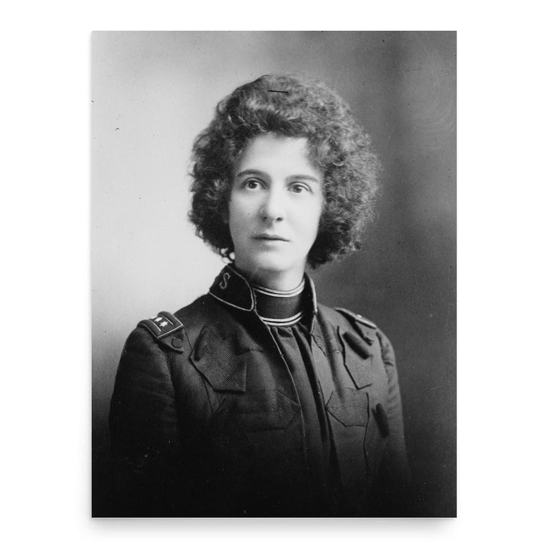 Evangeline Booth poster print, in size 18x24 inches.