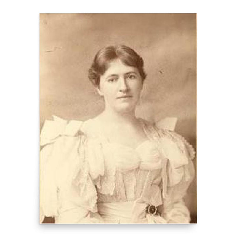 Evangeline Marrs Whipple poster print, in size 18x24 inches.