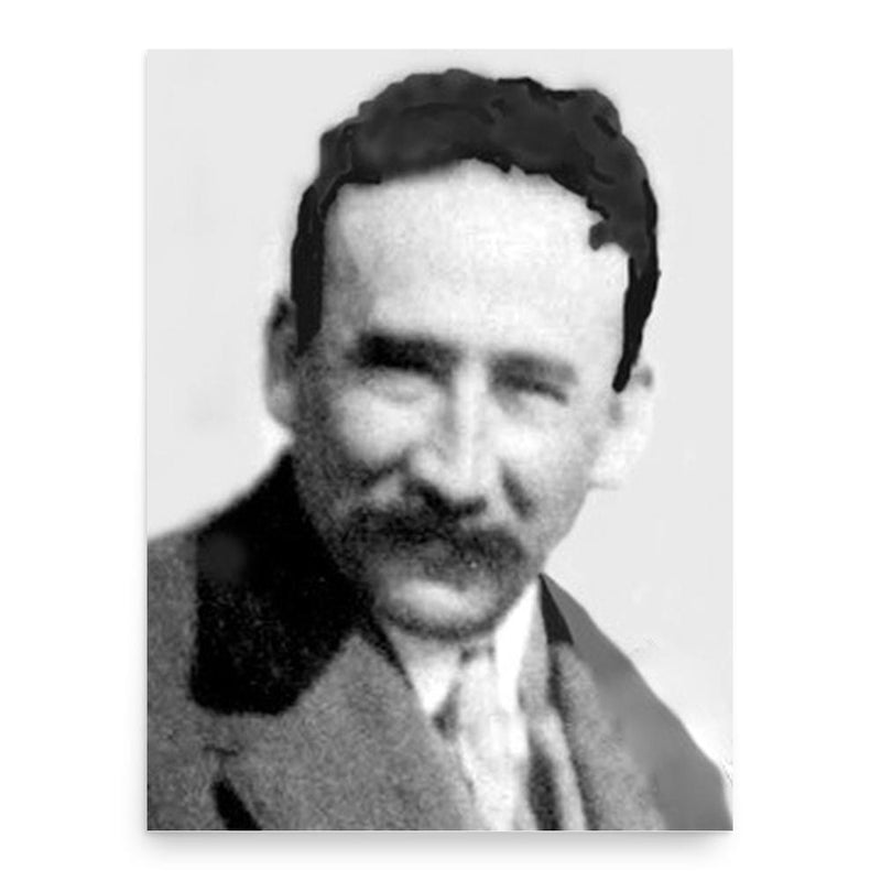 Evaristo Merino poster print, in size 18x24 inches.