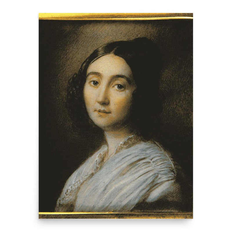 Evdokiya Rostopchina poster print, in size 18x24 inches.