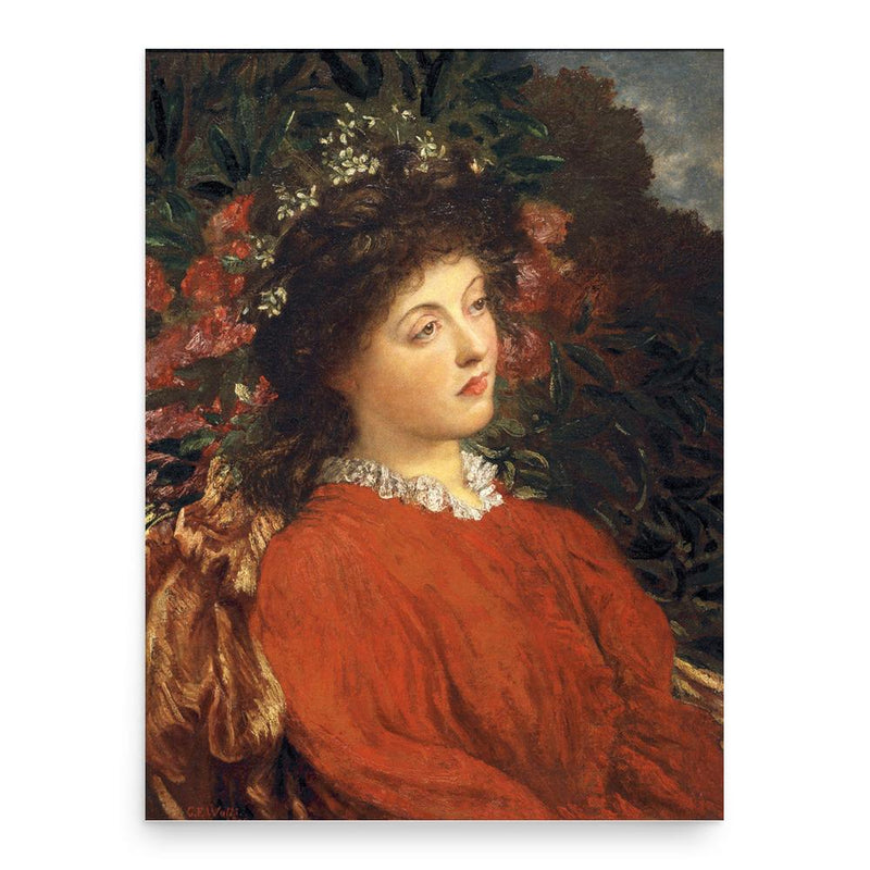 Eveleen Myers poster print, in size 18x24 inches.