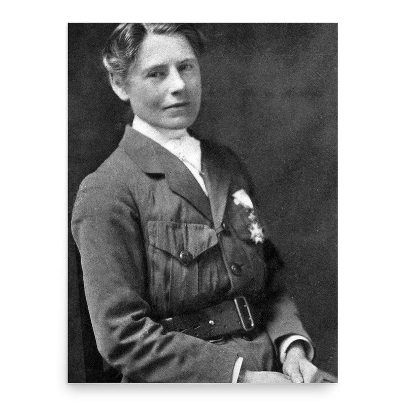 Evelina Haverfield poster print, in size 18x24 inches.