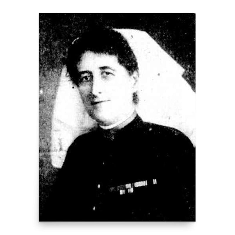 Evelyn Conyers poster print, in size 18x24 inches.