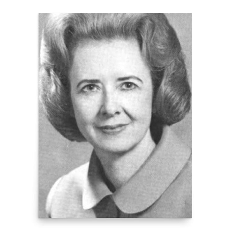 Evelyn Gandy poster print, in size 18x24 inches.