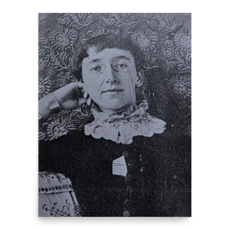 Evelyn Gleeson poster print, in size 18x24 inches.