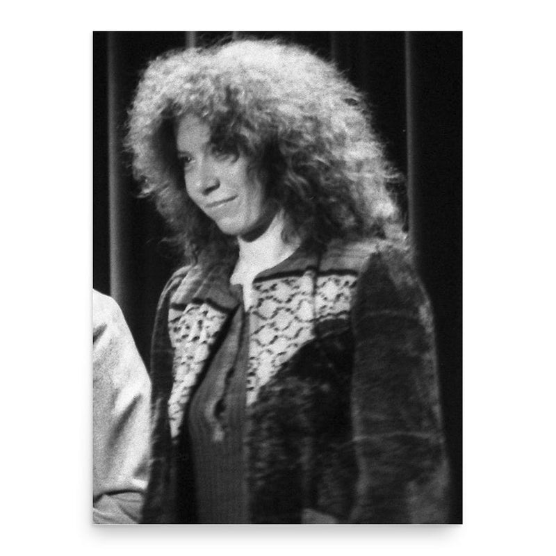 Evelyn Hamann poster print, in size 18x24 inches.